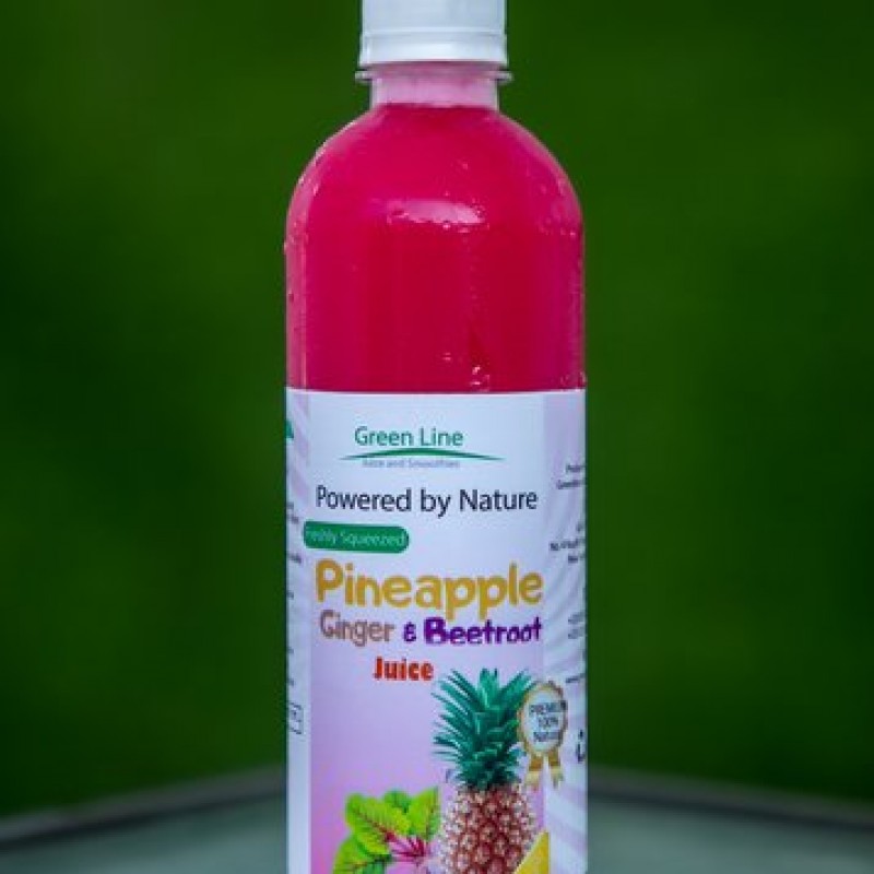 pineapple & ginger & beetroot mix